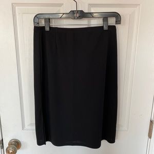 New York & Company Pencil Stretch Skirt Black Size S